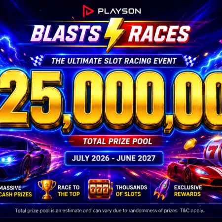 Playson Unveils €25 Million BLASTS & RACES Promotion Running Through 2027