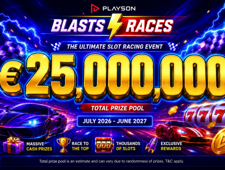 Playson Unveils €25 Million BLASTS & RACES Promotion Running Through 2027