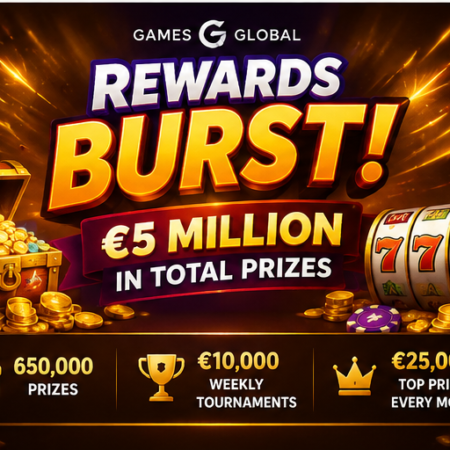 Games Global Launches €5 Million Rewards BURST! Promotion With 650,000 Prizes